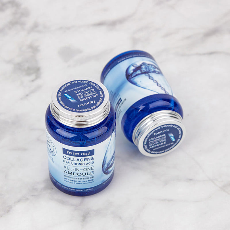 Kollagen &amp; Hyaluronsäure All-in-One Ampulle