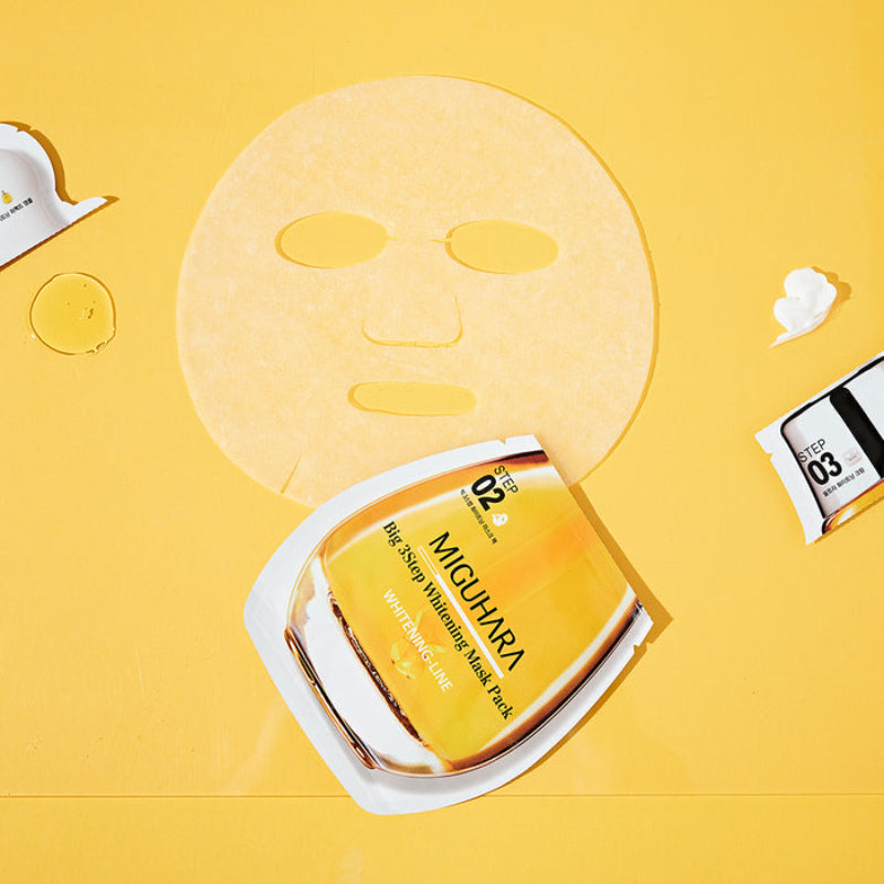Big 3 Step Whitening Mask Pack Origin