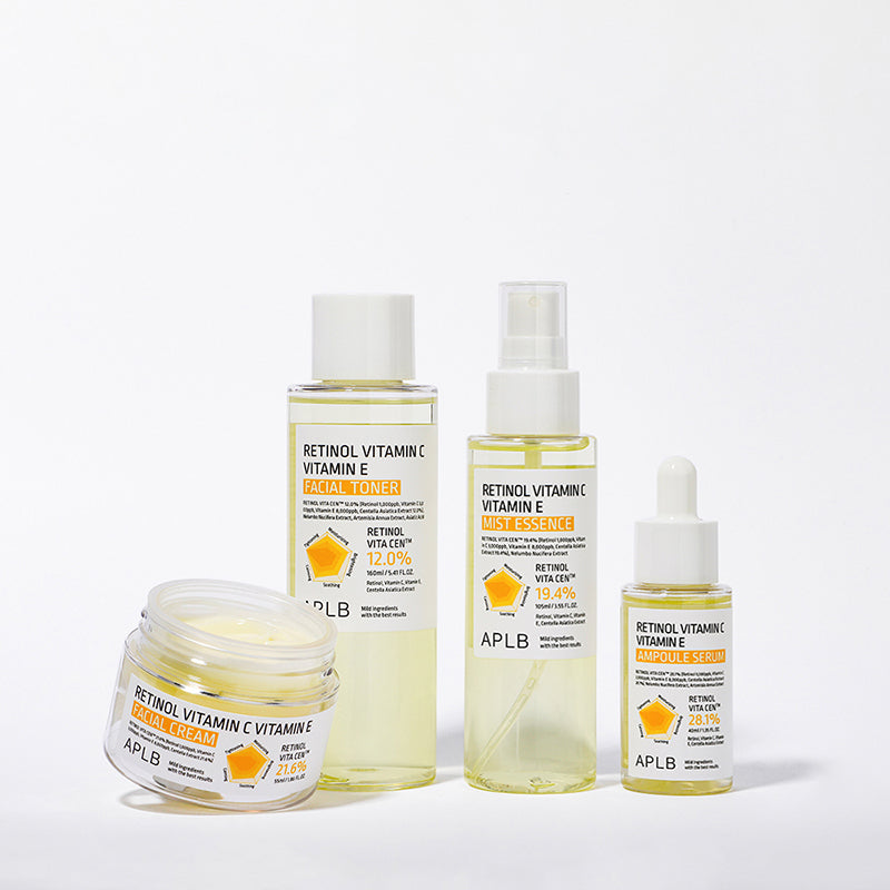 Retinol Vitamin C Vitamin E Ampullenserum