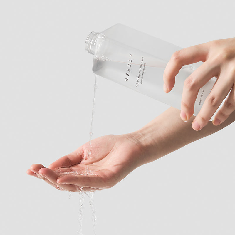 Mildes Mizellen-Reinigungswasser