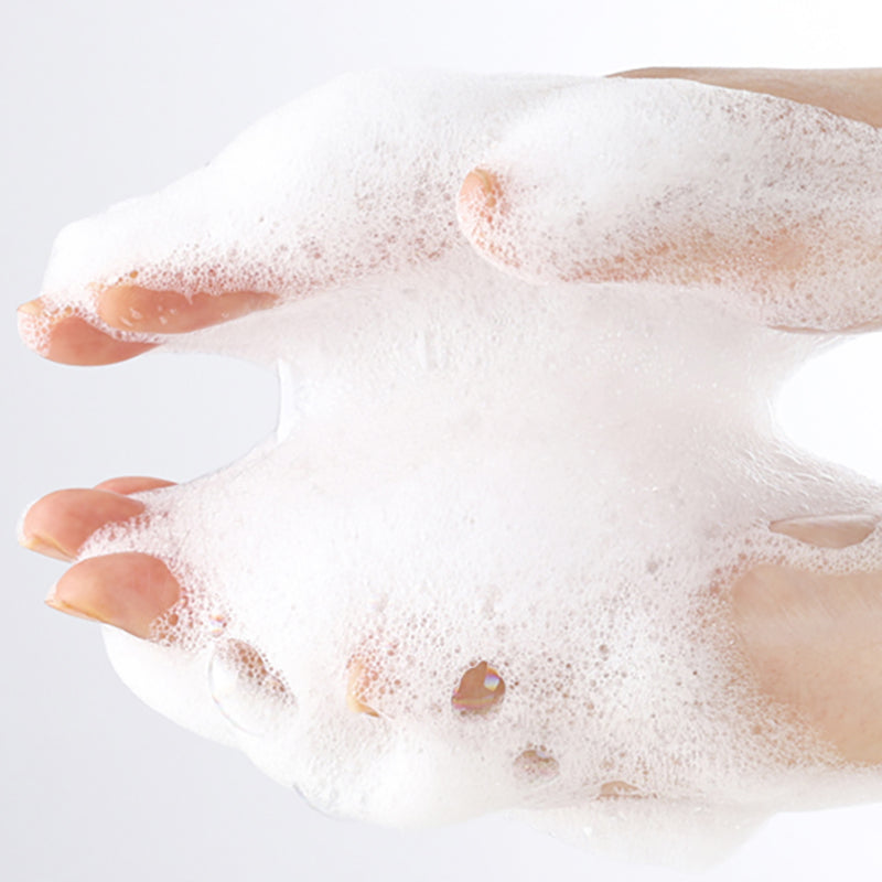 Zitronen-Sprudel-Reinigungsschaum