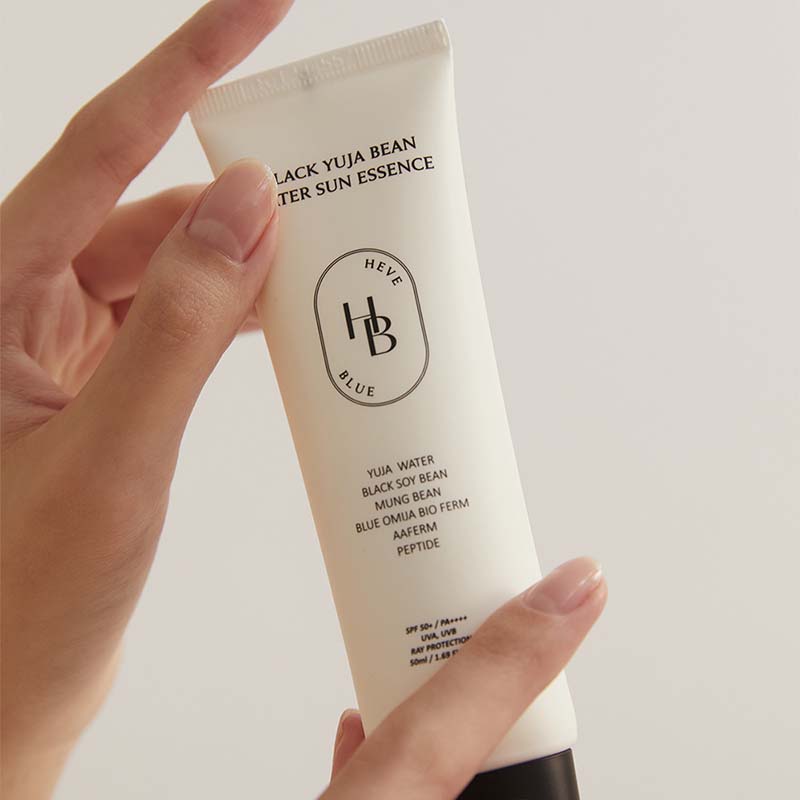 Schwarze Yuja-Bohnen-Wasser-Sonnenessenz