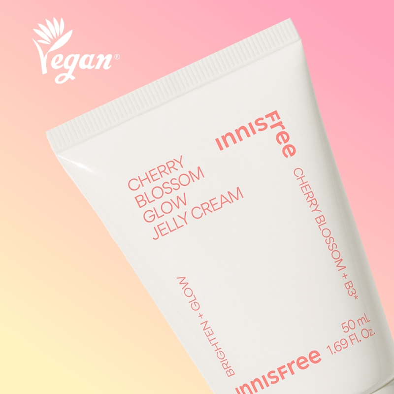 Kirschblüten-Glow-Geleecreme