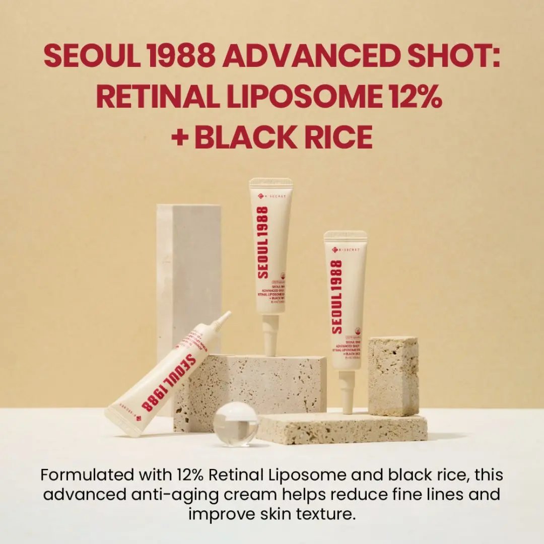 K-Secret - Seoul 1988 Advanced Shot: Retinal Liposome 12% + Black Rice