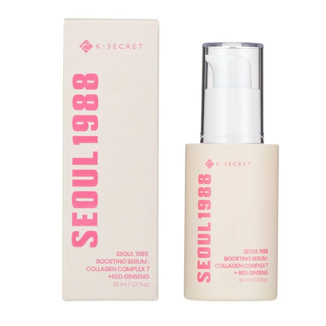 K-Secret - Seoul 1988 Boosting Serum: Collagen Complex 7 + Red Ginseng