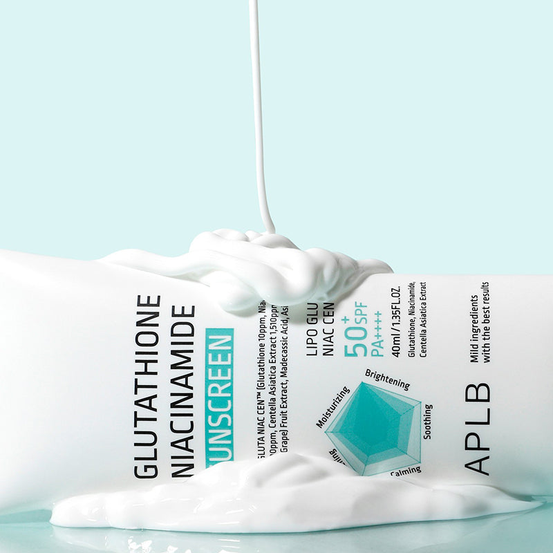 Glutathion-Niacinamid-Sonnenschutzmittel