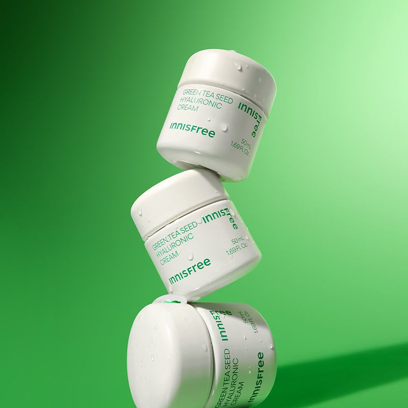 Grüntee-Samen-Hyaluron-Creme