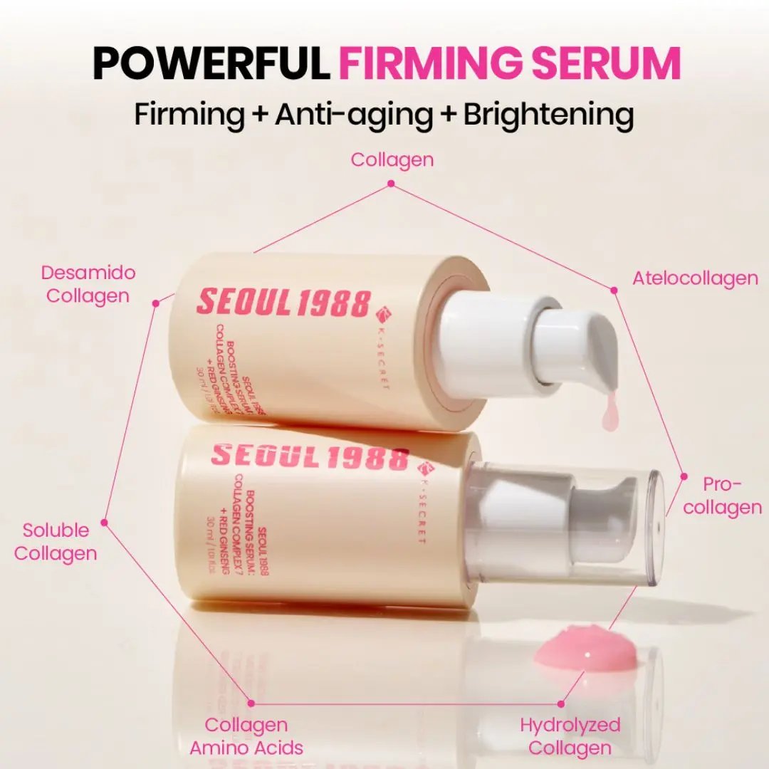 K-Secret - Seoul 1988 Boosting Serum: Collagen Complex 7 + Red Ginseng