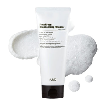 From Green Deep Foaming Cleanser - Purito SEOUL