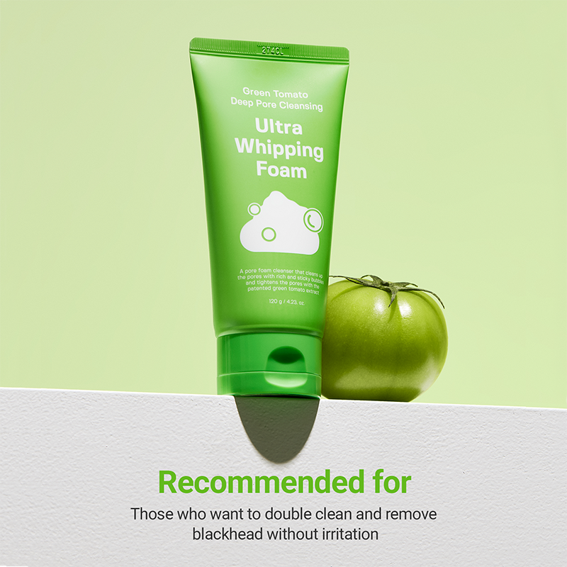 Green Tomato Deep Pore Cleansing Ultra Whipping Foam