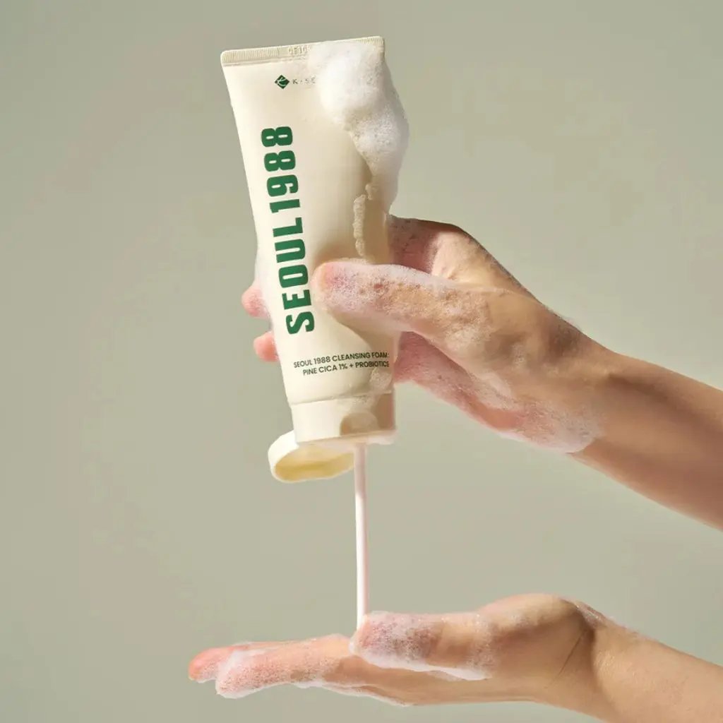 K-Secret - Seoul 1988 Cleansing Foam: Pine Cica 1% + Probiotics