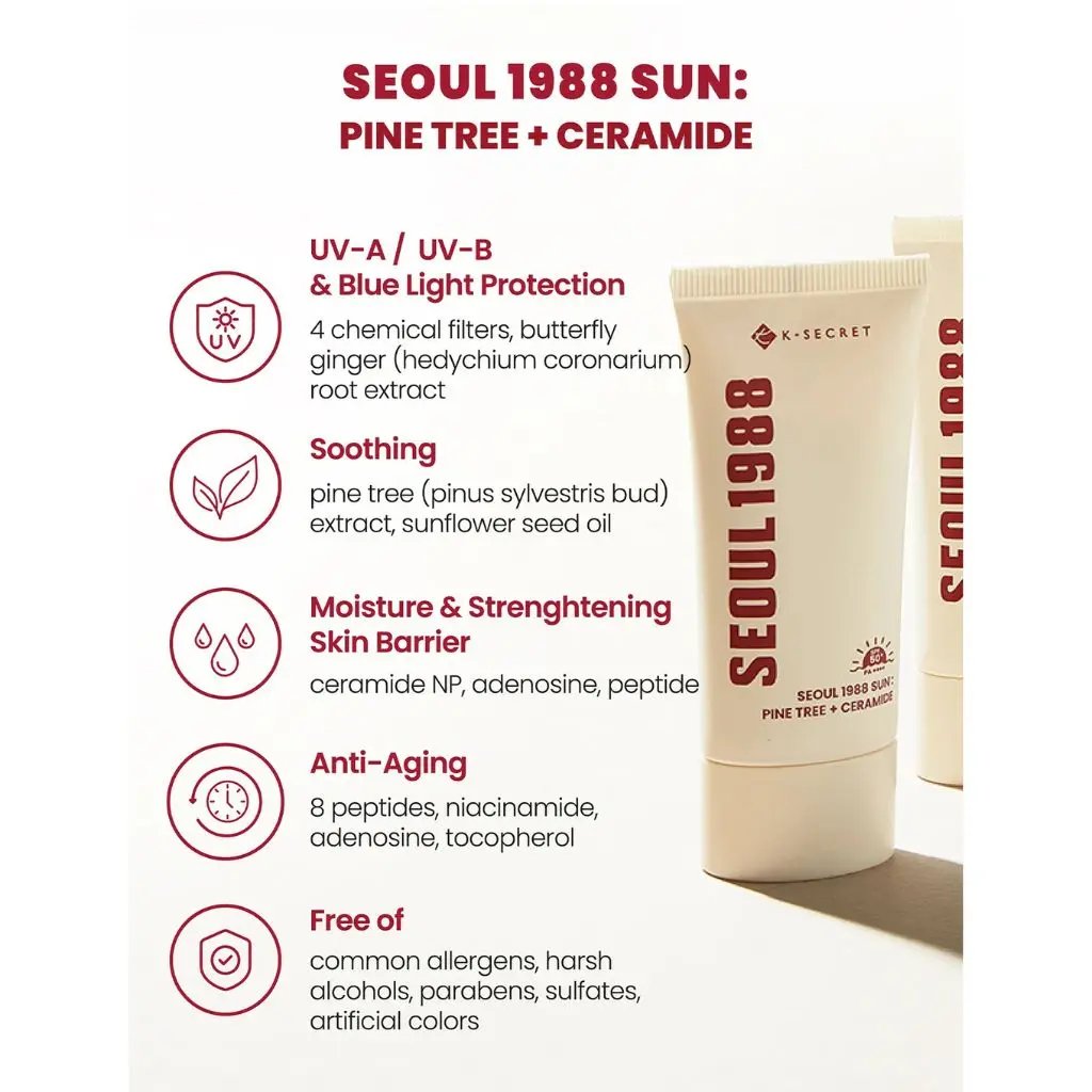 K-Secret - Seoul 1988 Sun: Pine Tree + Ceramide