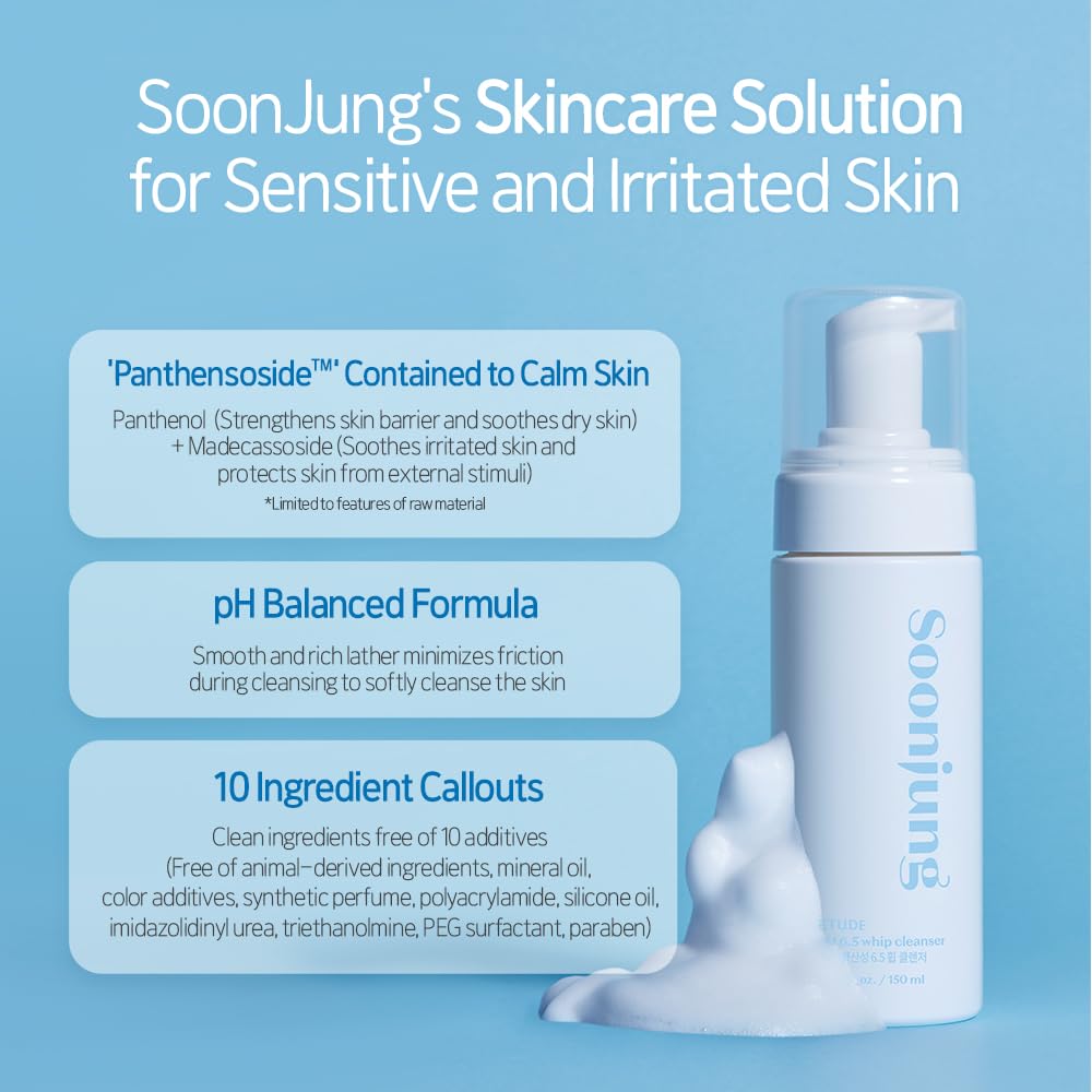 SoonJung pH 6.5 Whip Cleanser - Etude House