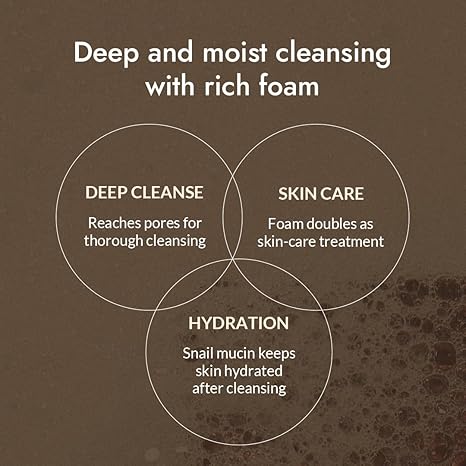 Snail Repairing Foam Cleanser - Mizon