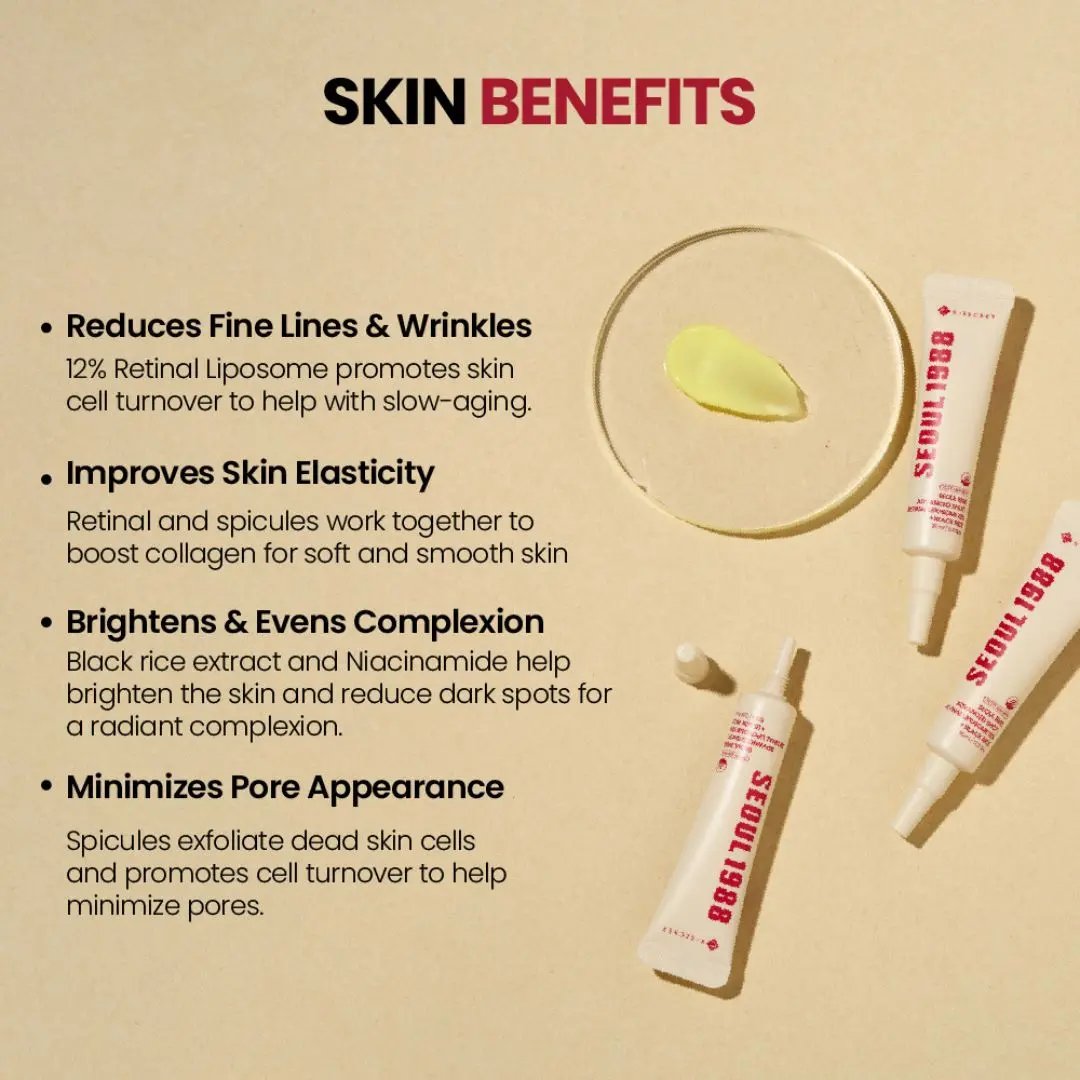 K-Secret - Seoul 1988 Advanced Shot: Retinal Liposome 12% + Black Rice