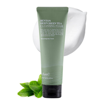 DEEP GREEN TEA Cleansing Foam - Benton
