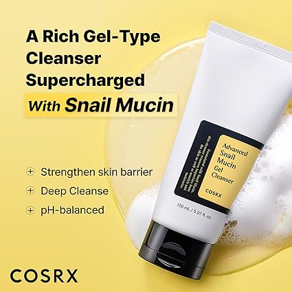 Advanced Snail Mucin Power Gel Cleanser - COSRX