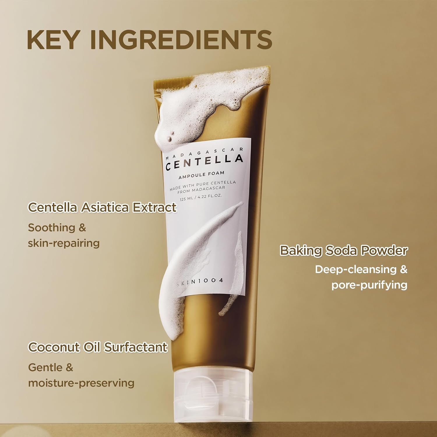 Madagascar Centella Ampoule Foam - SKIN1004