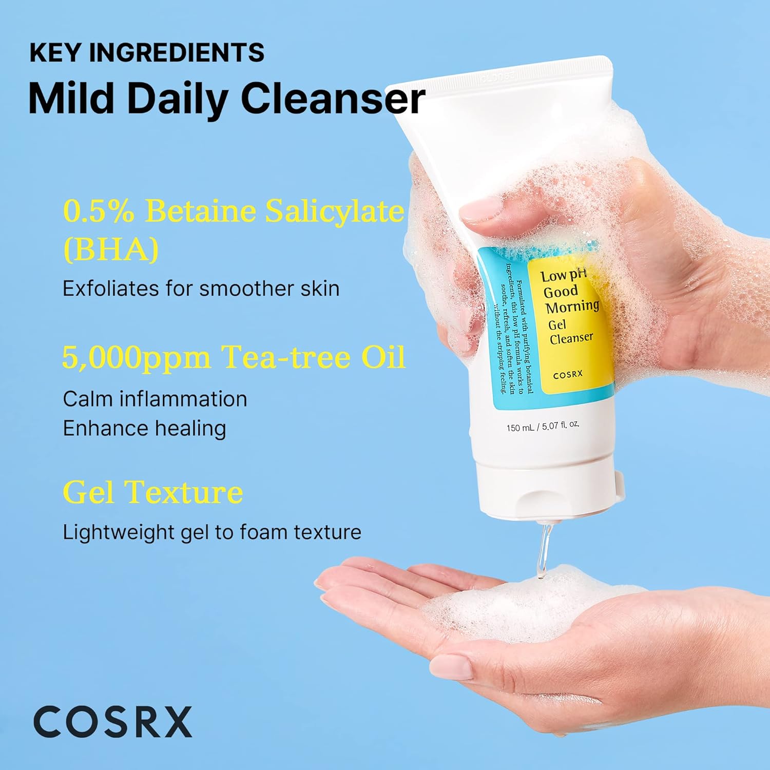 Low pH Good Morning Gel Cleanser - COSRX