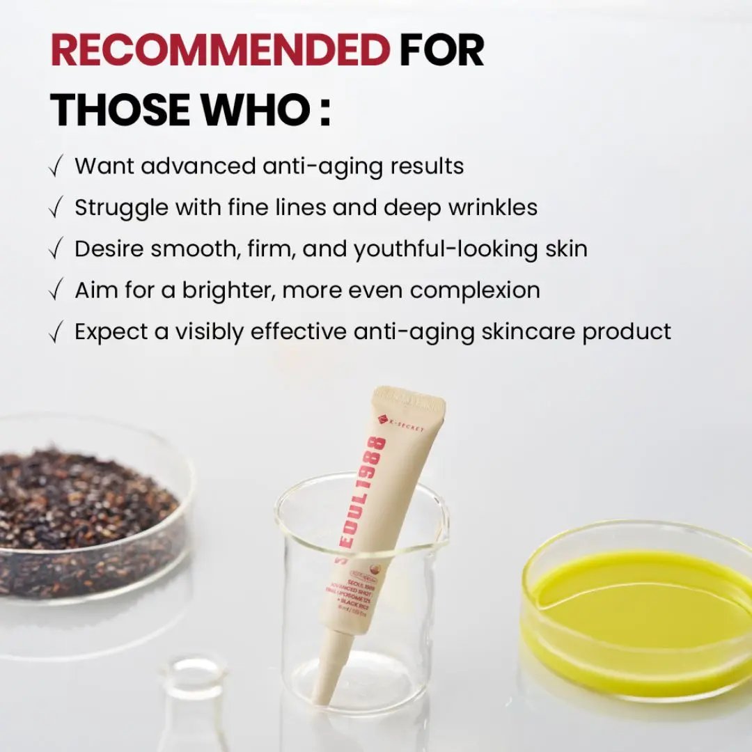 K-Secret - Seoul 1988 Advanced Shot: Retinal Liposome 12% + Black Rice