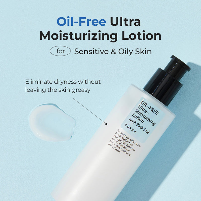 Ölfreie, ultra-feuchtigkeitsspendende Lotion