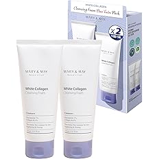 White Collagen Cleansing Foam - MARY & MAY