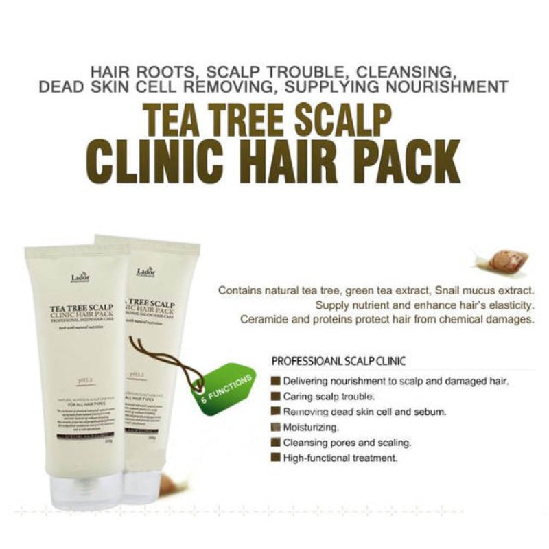 Tea Tree Scalp Clinic Hair Pack