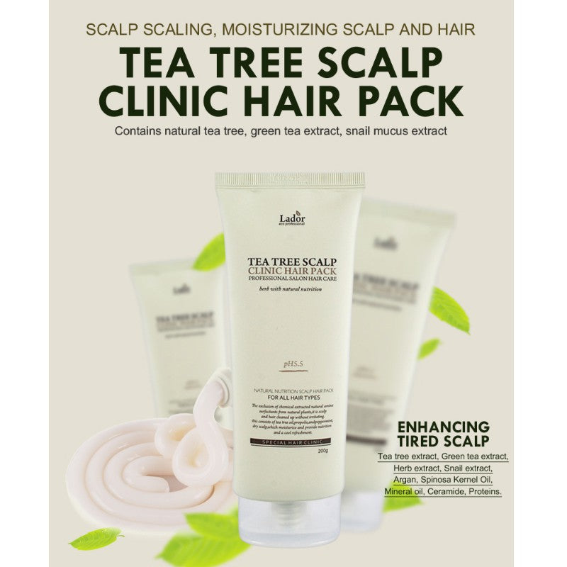 Tea Tree Scalp Clinic Hair Pack