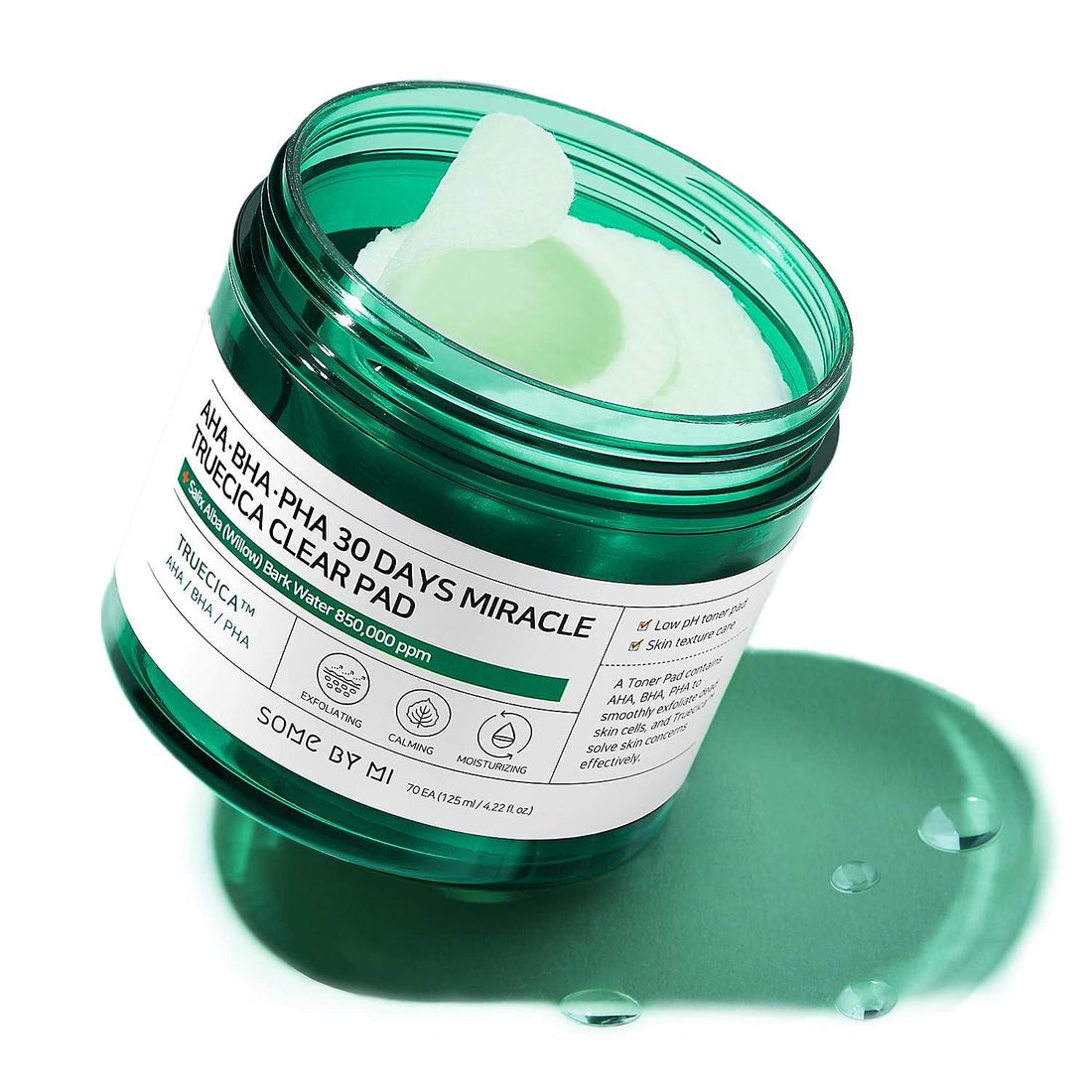 AHA BHA PHA 30 Days Miracle Truecica Clear Pad - 70 pads