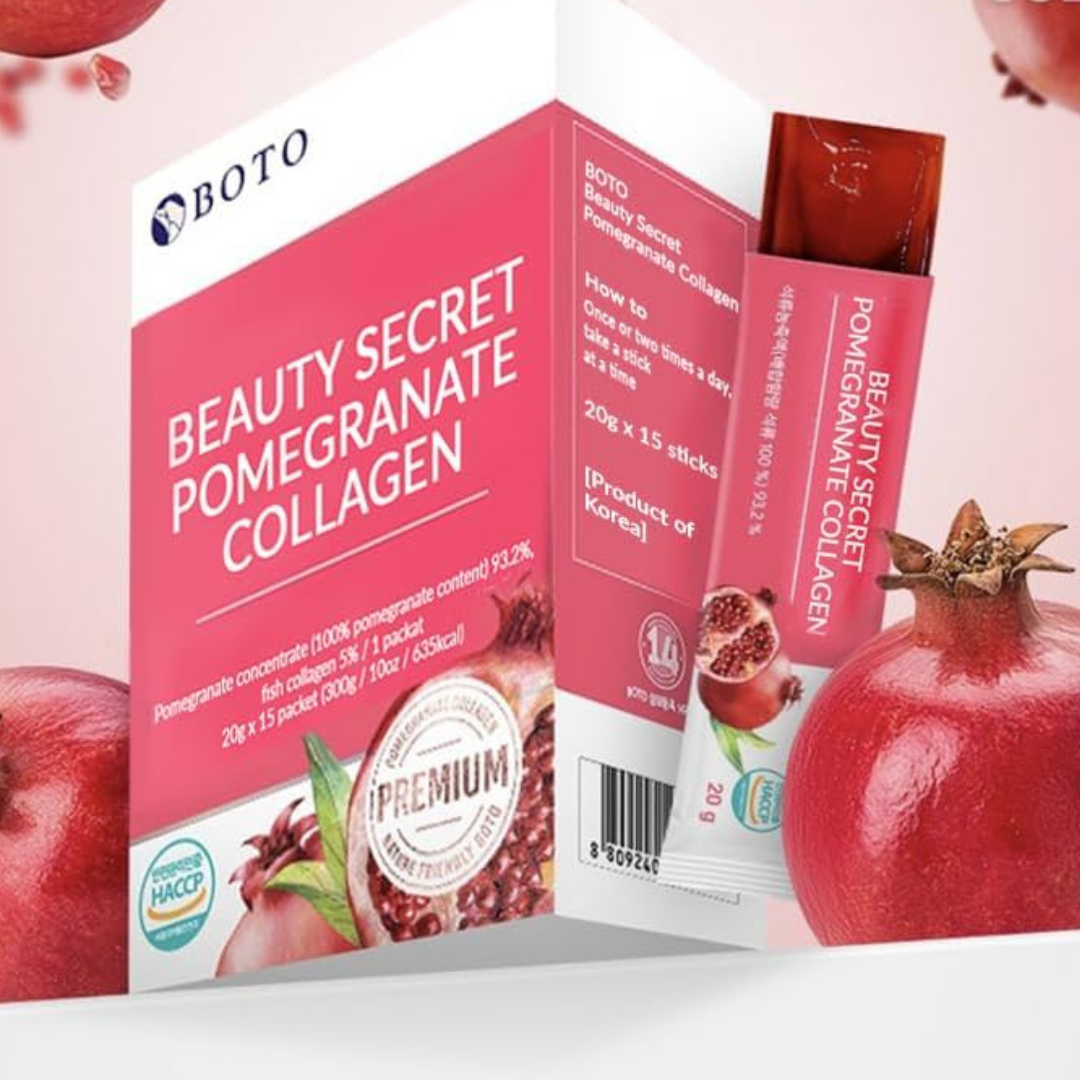 Beauty Secret Pomegranate Collagen - 20 g x 15 Sticks