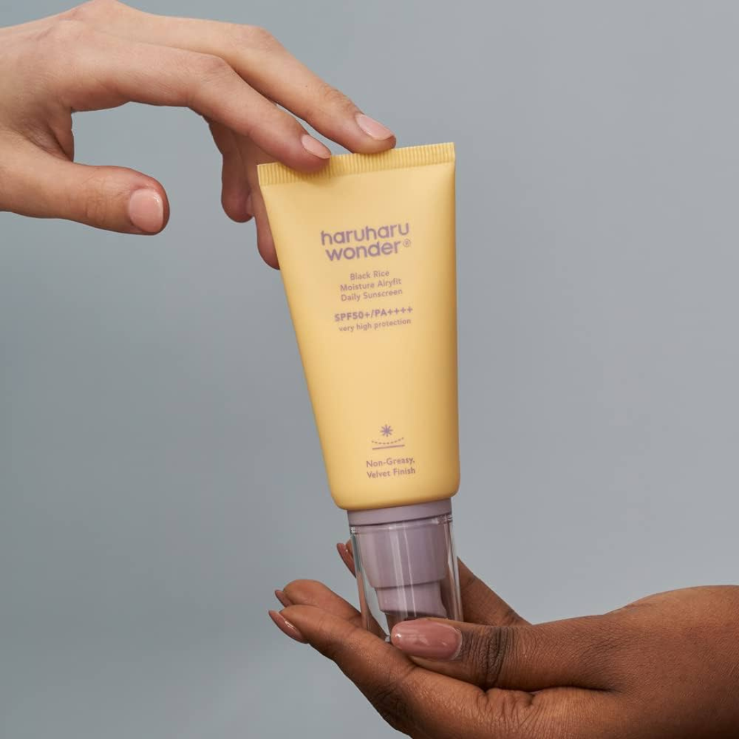 Black Rice Moisture Airyfit Sunscreen - 50 ml