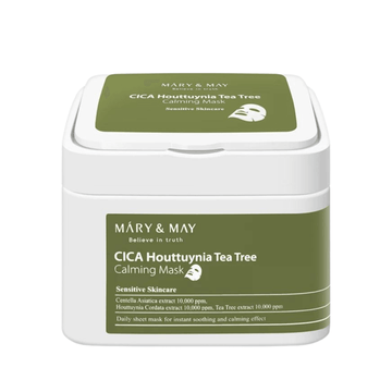 Cica Houttuynia Tea Tree Calming Mask - 30 sheets