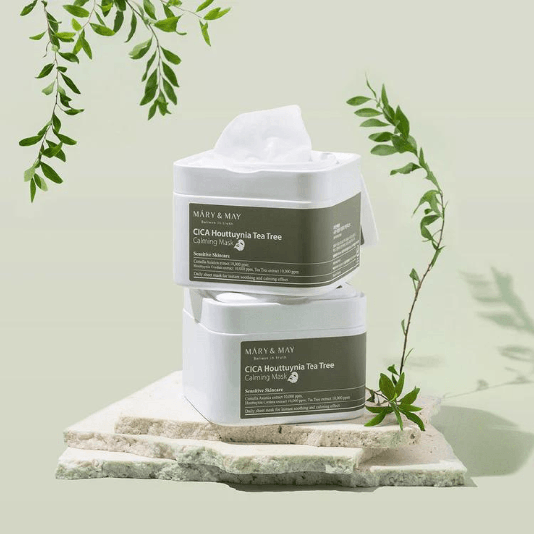 Cica Houttuynia Tea Tree Calming Mask - 30 sheets