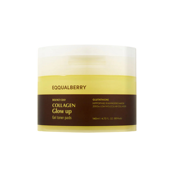 Collagen Glow Up Gel Toner Pads - 60 Pads