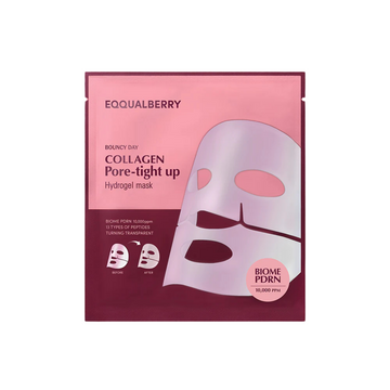 Collagen Pore-Tight Up Hydrogel Mask Set - 4 Sheet Masks