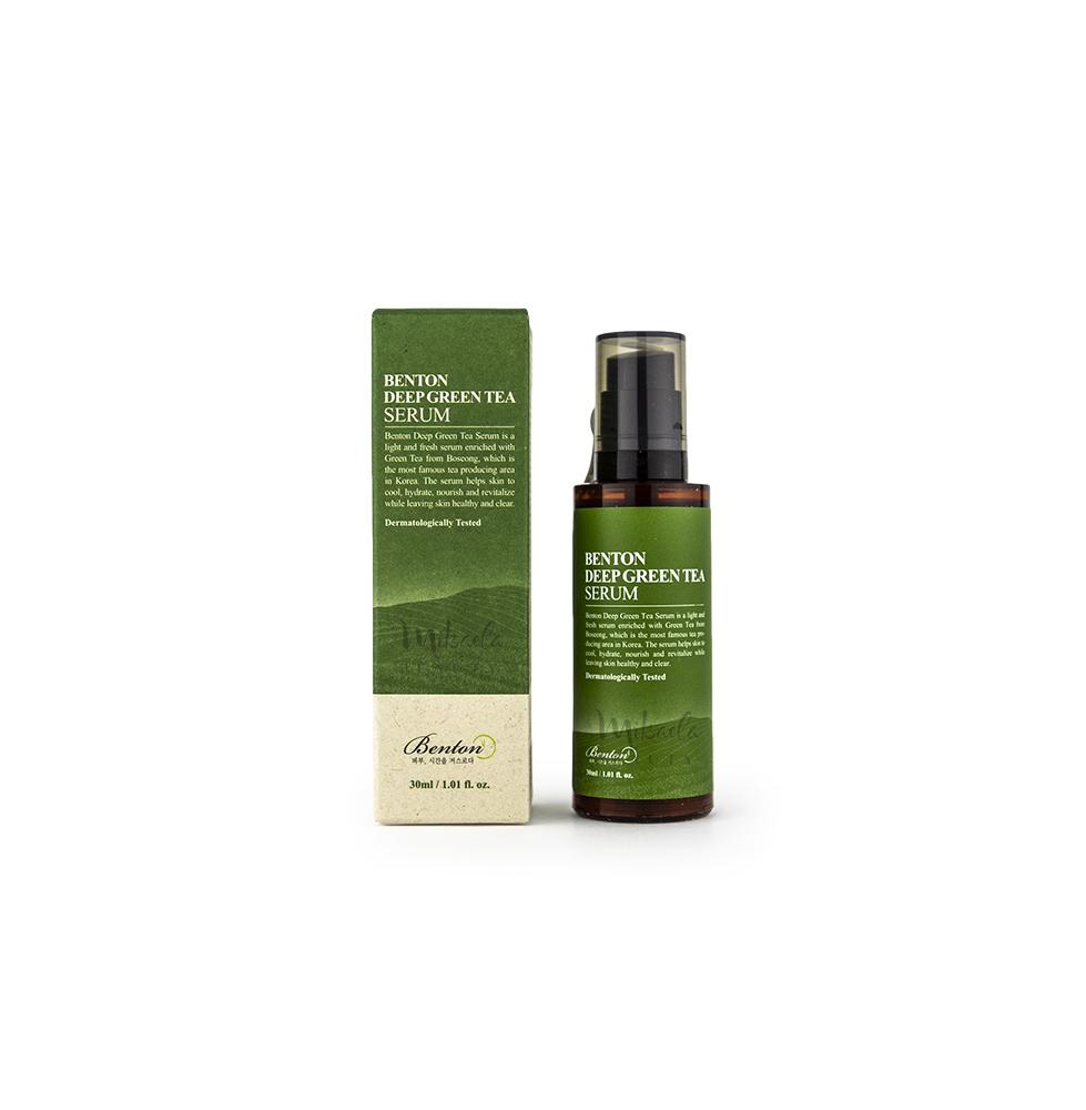 Dunkelgrüner Tee Serum