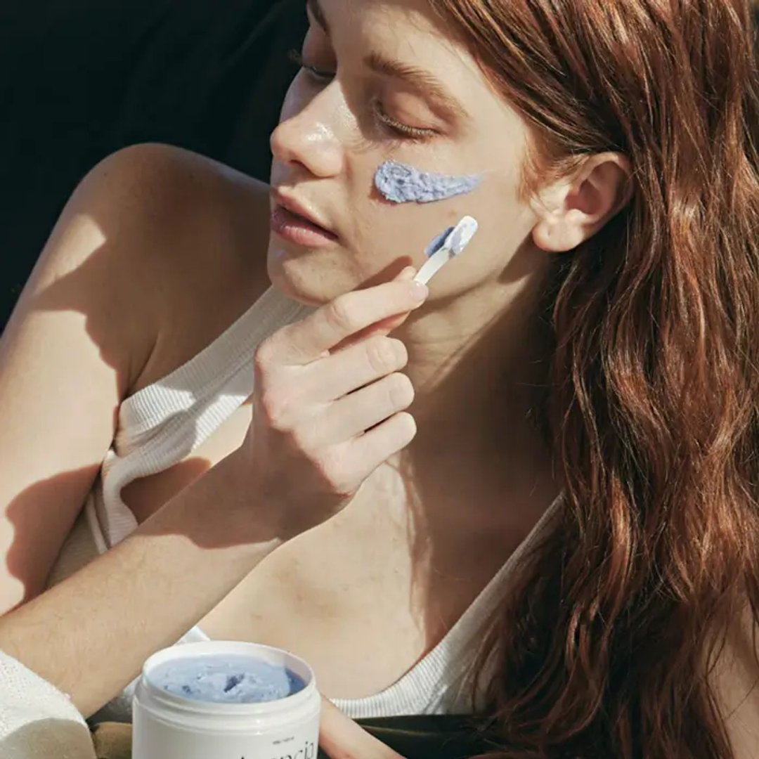 Fresh Blue Hyssop Rice Mochi Cleanser - 120g