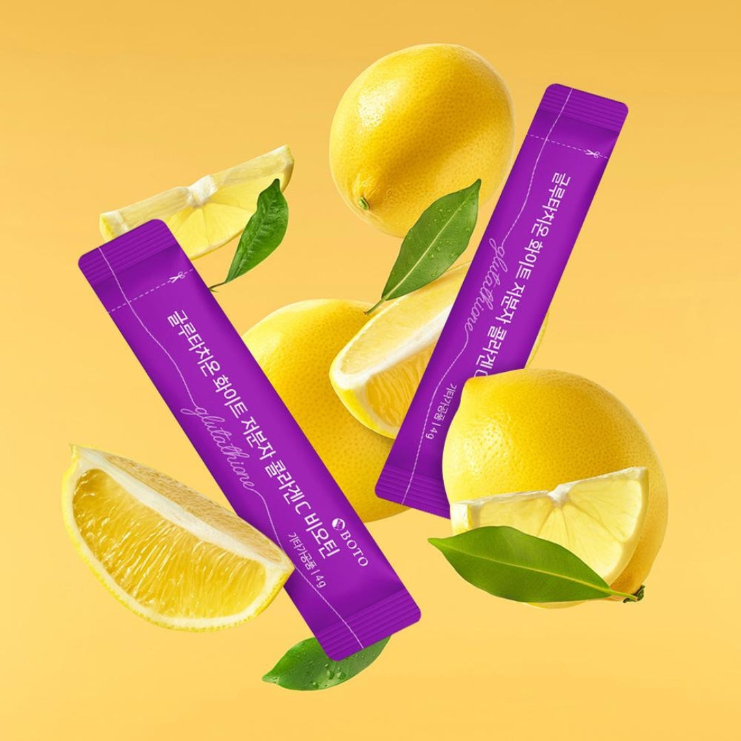 Glutathione White Small Molecule Collagen C Biotin - 4 g x 30 Sticks