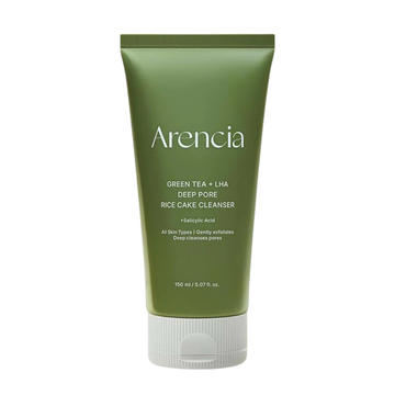 Green Tea + LHA Deep Pore Rice Cake Cleanser - 150 g