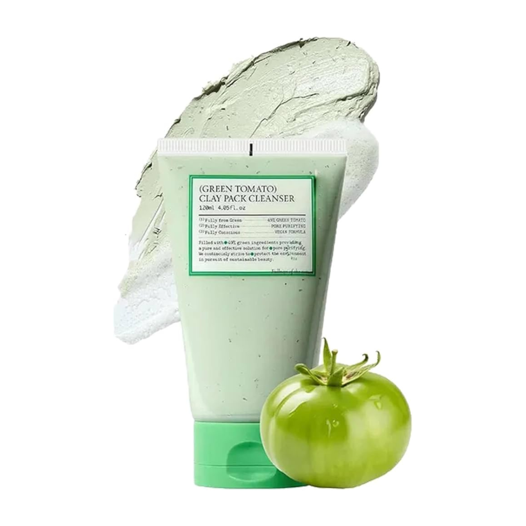 Green Tomato Clay Pack Cleanser - 120 ml