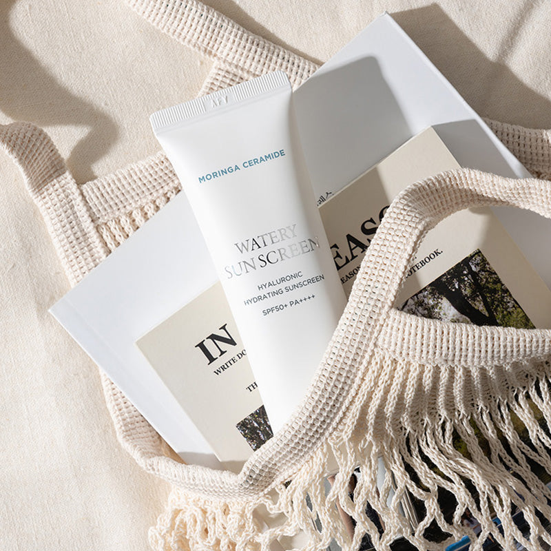 Moringa Ceramide Hyaluronsäure Feuchtigkeitsspendende, wässrige Sonnencreme