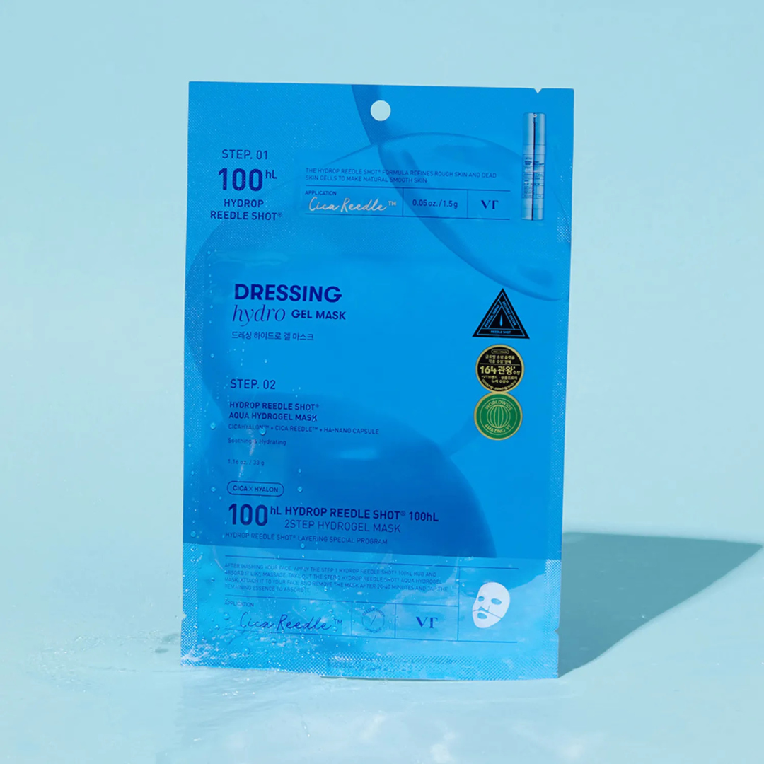 Hydrop Reedle Shot 100hL 2 Step Hydrogel Mask - 1.5 g + 33 g