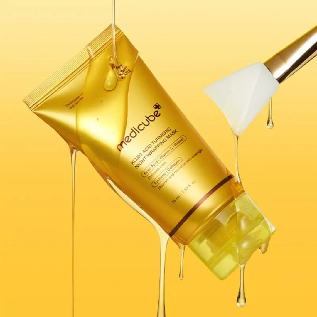 Kojic Acid Turmeric Overnight Wrapping Mask - 75 ml