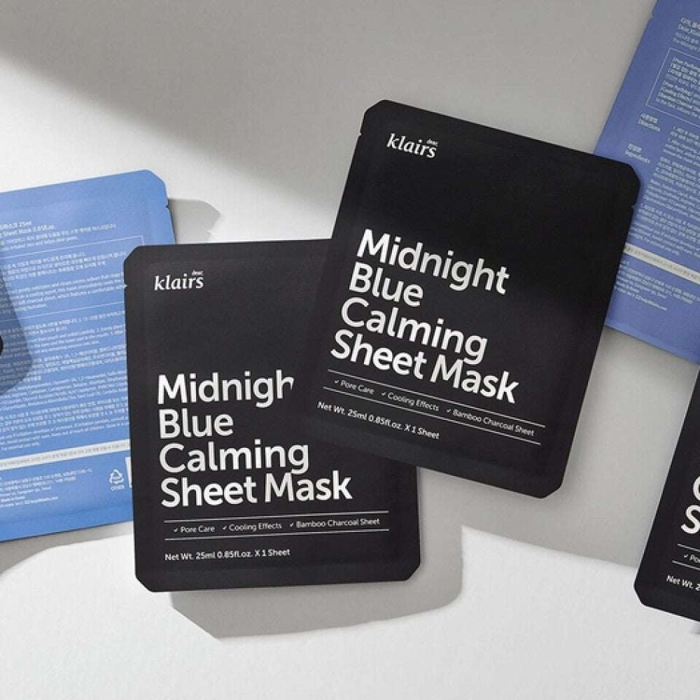 Midnight Blue Calming Sheet Mask
