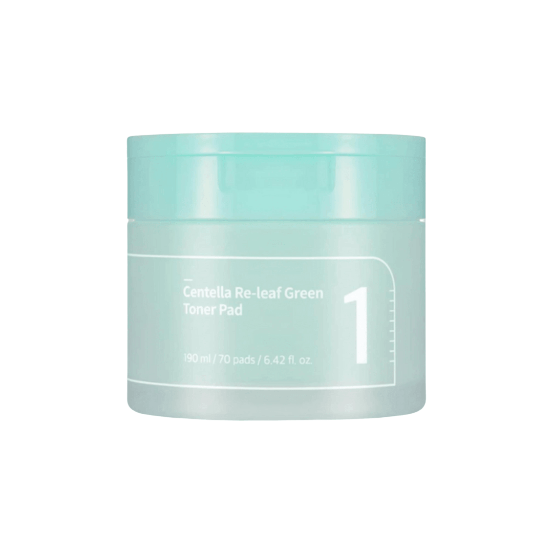 No. 1 Centella Re-leaf Green Toner Pad - 70 pads