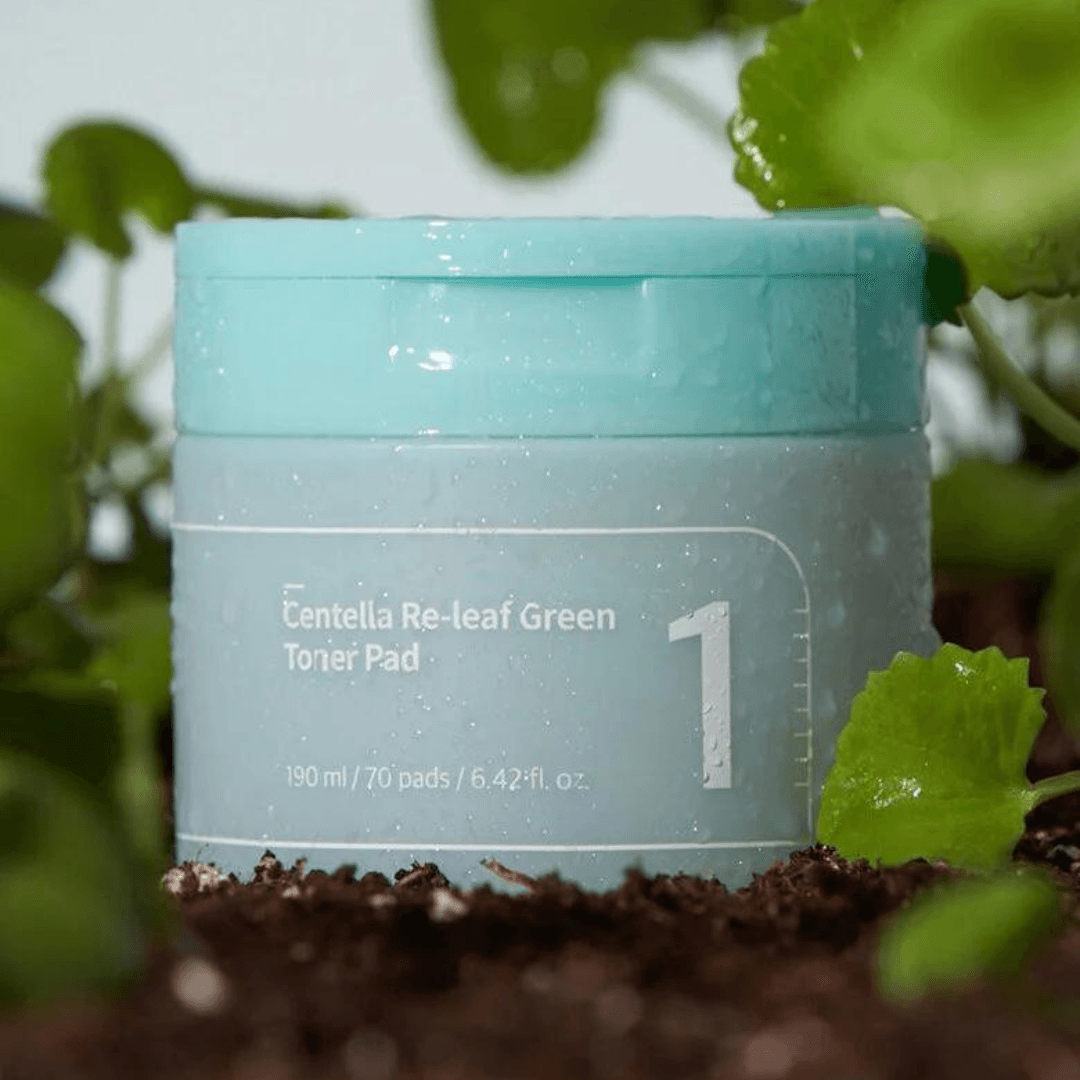No. 1 Centella Re-leaf Green Toner Pad - 70 pads