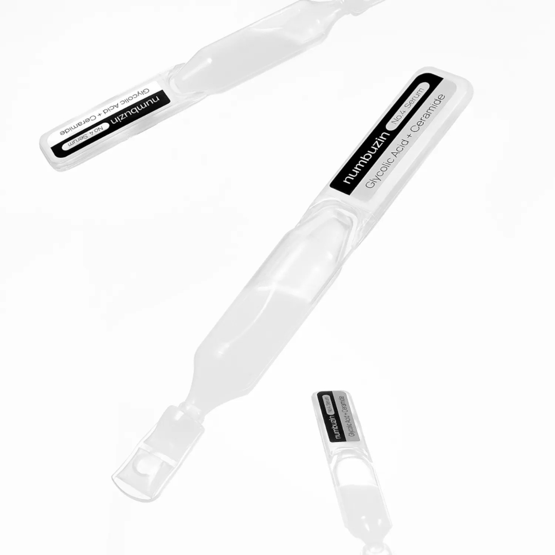 No.4 Ceramide AHA Glazed Skin Prep Serum - 1.3 ml x 10