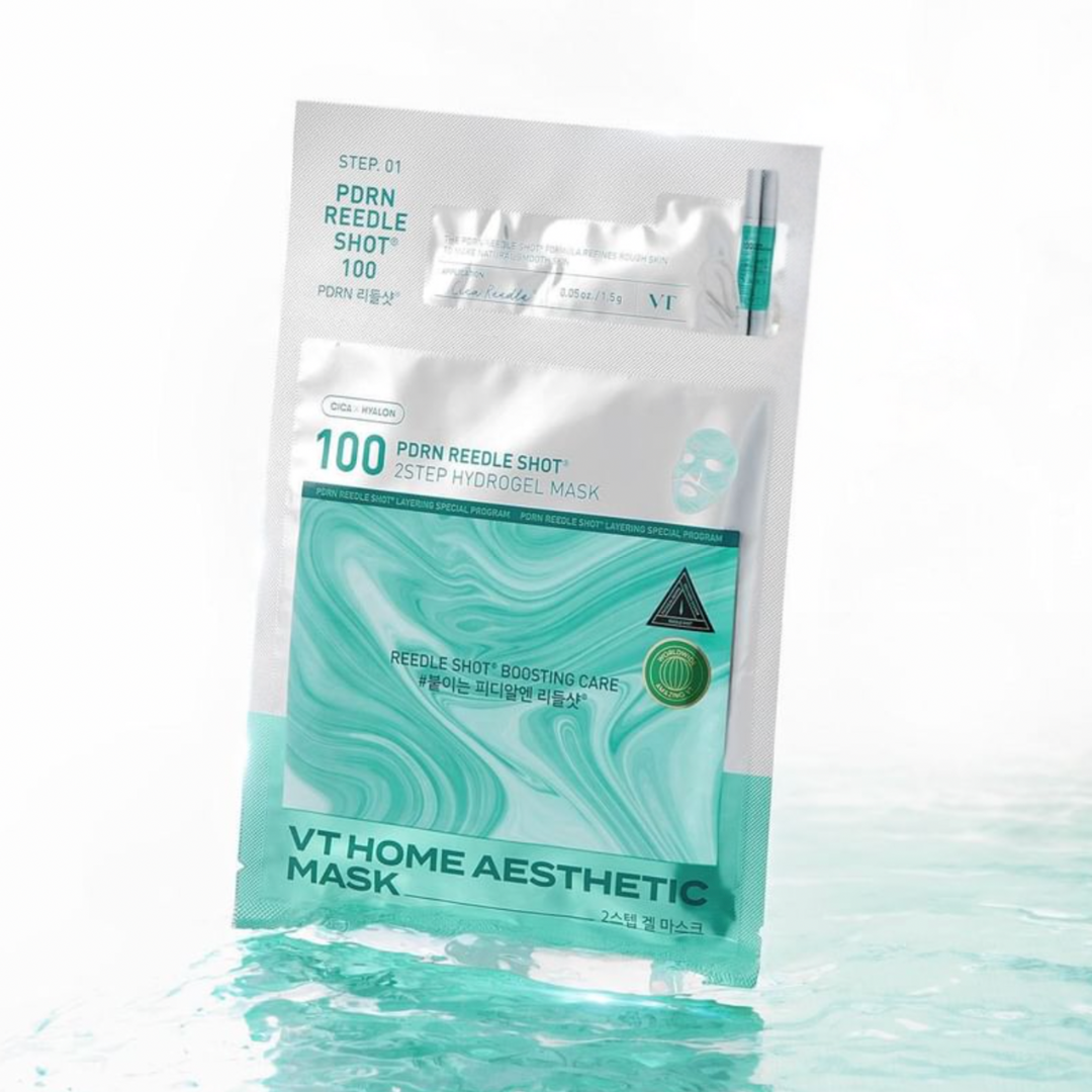 PDRN Reedle Shot 100 2Step Hydrogel Mask Set - 5 Sheet Masks