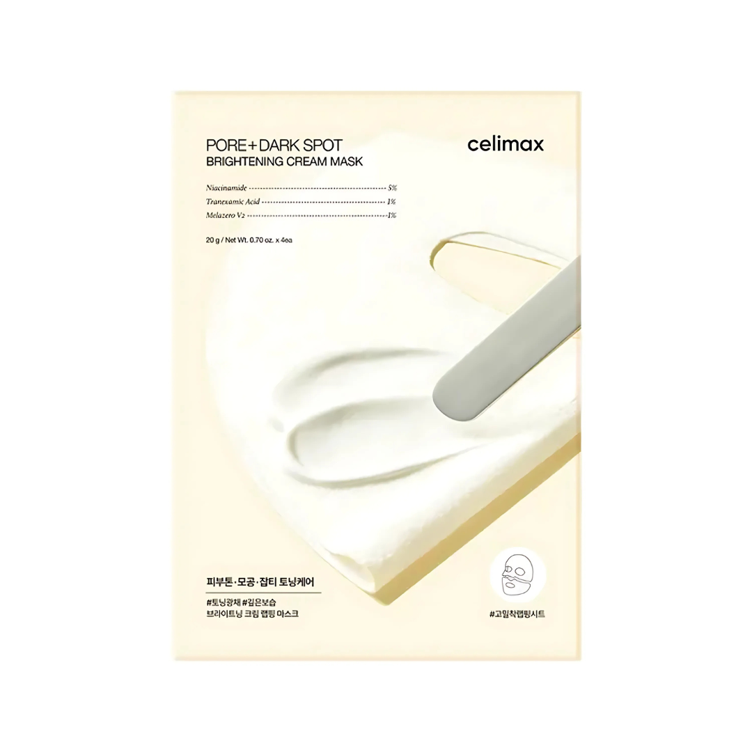 Pore+ Dark Spot Brightening Cream Mask - 1 Sheet Mask