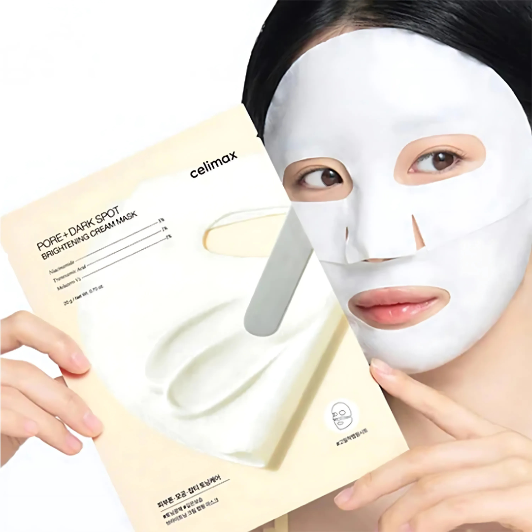 Pore+ Dark Spot Brightening Cream Mask - 1 Sheet Mask